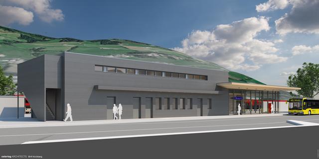 Der Bahnhof wird barrierefrei.