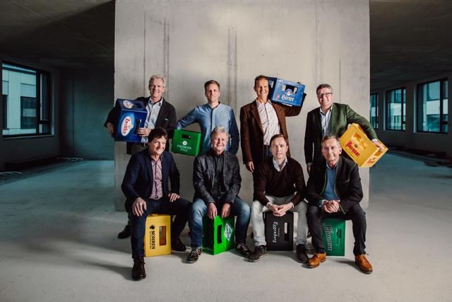 Die Vertreter der Culturbrauer mit Josef Rieberer (hinten,rechts) von Murauer Bier. | Foto: Langwallner