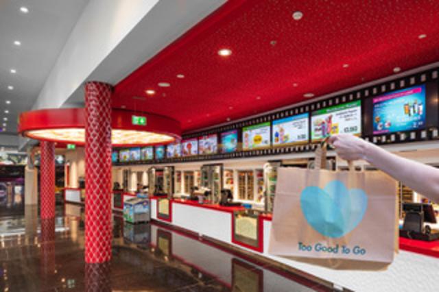 Mit der App To Good To Go können User ab sofort übriggebliebene Snacks aus dem Hollywood Megaplex Kino "retten".