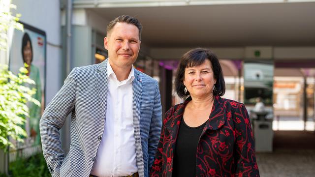 Georg Brockmeyer und Birgit Gerstorfer (SPÖ) verlagern ihre Forderungen anlässlich des Tags der Arbeit ins Netz. | Foto: MecGreenie