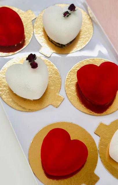 Mousse au Chocolate-Herzen von Meine kleine Sünde. | Foto: Greiner