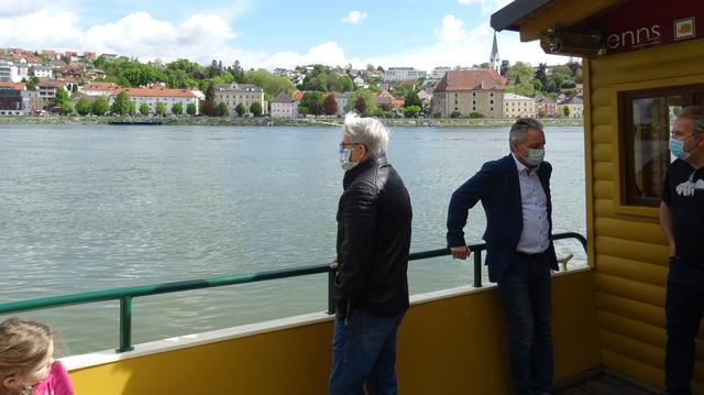 Eine kleine Rundfahrt mit der Fähre | Foto: Mauthausen Tourismus