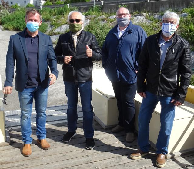 Eine Abordnung von Mauthausen Tourismus war mit an Bord. | Foto: Mauthausen Tourismus