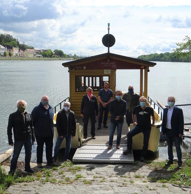 Die Fähre und die Betreiben | Foto: Mauthausen Tourismus