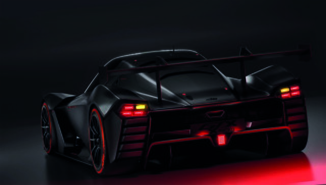 Ein Audi-Fünzylinder befeuert die GT-Versionen des KTM X-Bow.