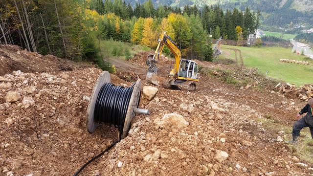 Die Beschneiungsanlage im Skigebiet Hinterstoder-Höss wird erweitert.