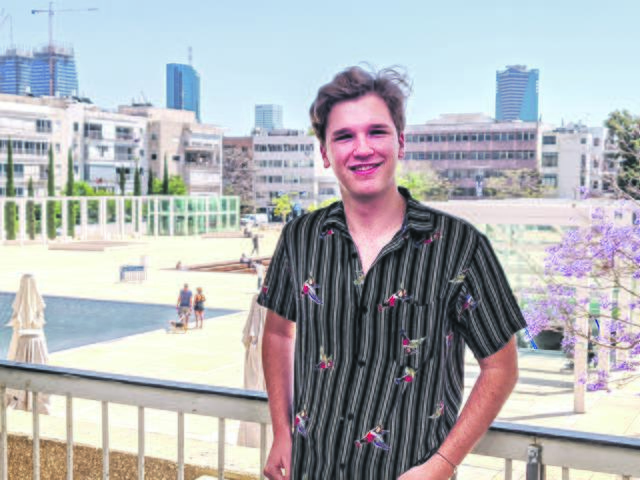Gedenkdienst statt herkömmlichem Zivildienst: August Helmreich ist für zehn Monate in Tel Aviv im Einsatz.