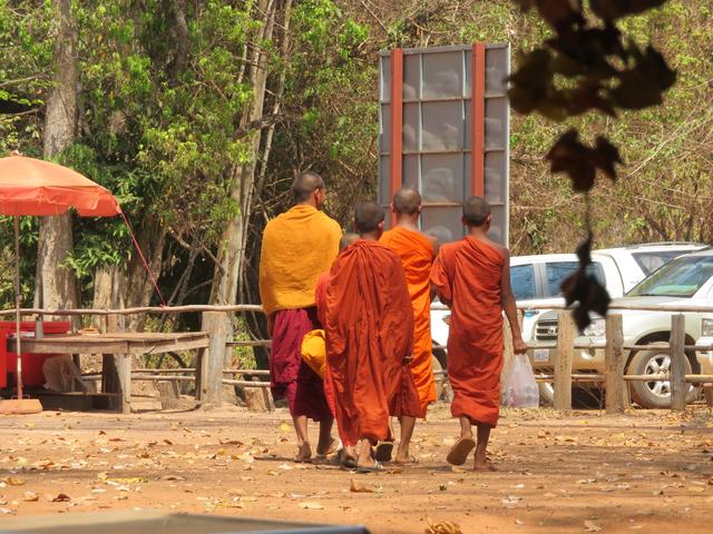 13.02.2020 auch Mönche sind hier manchmal zu sehen