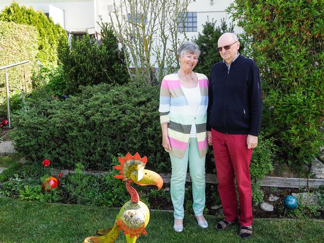 Hildegard und Karl Ortner suchen ihre Helfer.