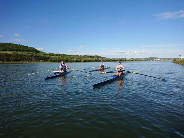 Rückkehr auf das Wasser, aber nur im Einer. | Foto: Berger
