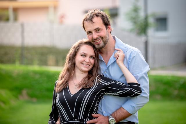 Lisa Pabst und Alexander Nadrag heiraten heuer standesamtlich – kirchlich erst 2022.