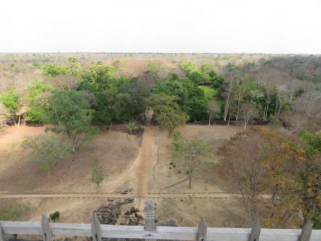 13.02.2020 Blick von der Pyramide zum Eingang