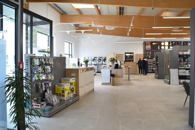 Verkauf von Elektro- und Installationsgeräten.