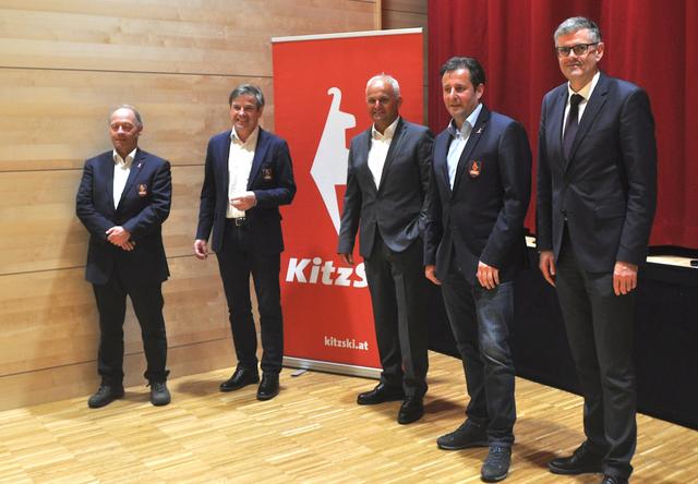 Walter Astl, Anton Bodner, Christian Wörister, Andreas Hochwimmer, Klaus Winkler (v. li.).
