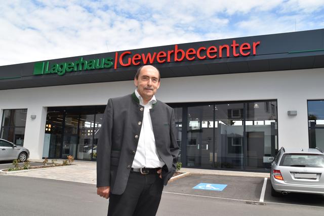 Das neueröffnete Gewerbecenter in Neulengbach.