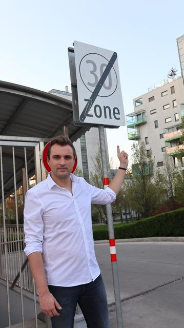 30 km/h nur dort, wo es auch Sinn macht, so FPÖ-Bezirksvize Christian Schuch. | Foto: FPÖ 10