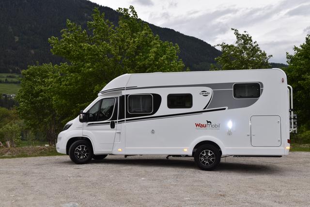 Sieben Meter lang ist der ansonsten "normale" Camper – er kann mit einem Pkw-Führerschein gesteuert werden. | Foto: Kainz