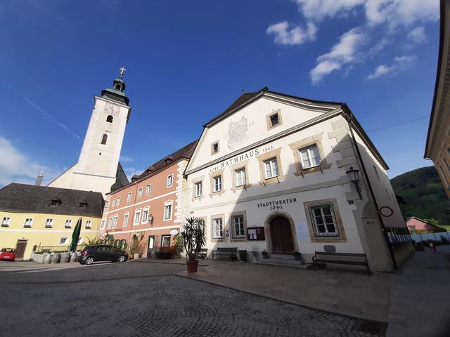 Grein Stadtplatz Mai 2021 | Foto: Zinterhof