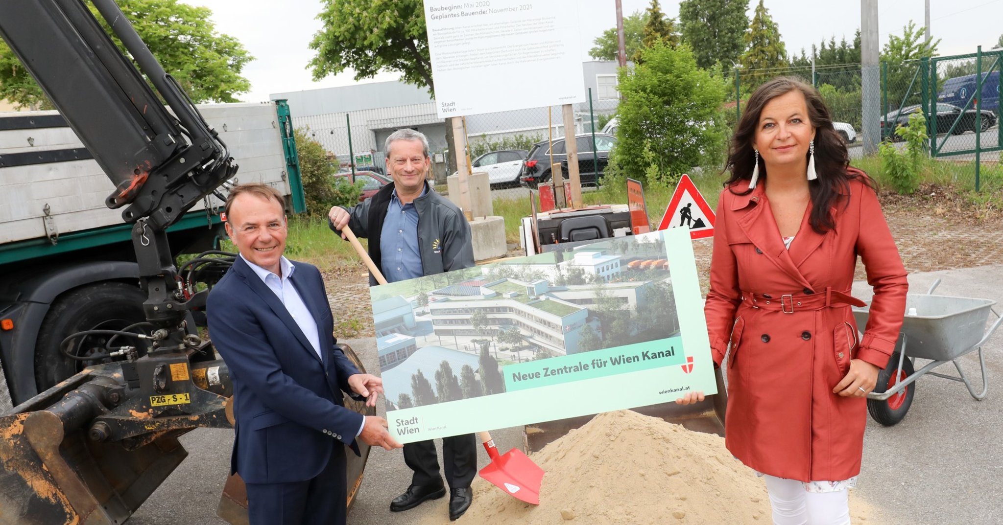 Betriebsansiedlung Wien Kanal kommt nach Liesing Liesing