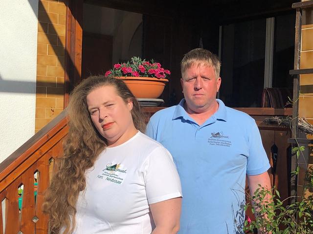 Anita und Wilfried Neubauer vom Buschenschank Neubauer