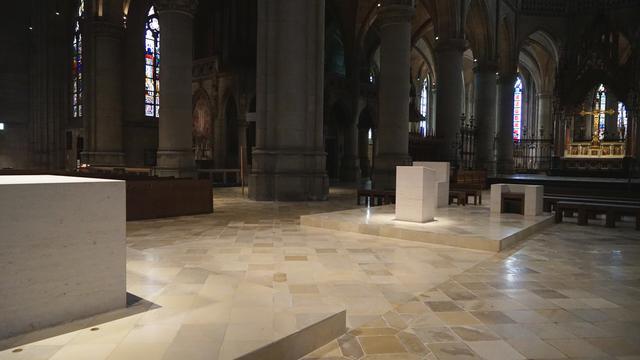 Innenansicht des Neuen Doms. Der Pfingstgottesdienst wird am Pfingstsonntag um 11 Uhr von dort auf LT1 ausgestrahlt. | Foto: E. Kramer