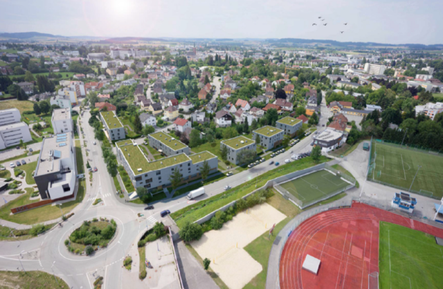 Visualisierung der Neuen Heimat.