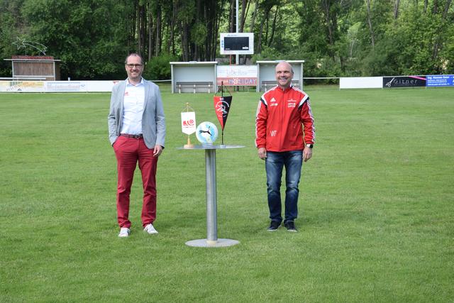 Die Obmänner Mario Windhofer und Thomas Wagner freuen sich über die Zusammenarbeit.