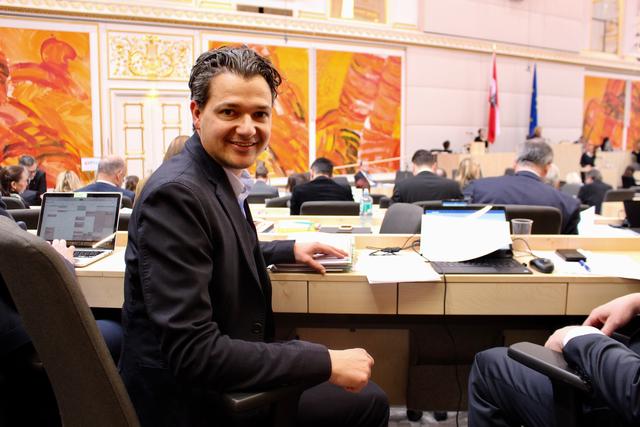 Der Villacher Peter Weidinger, Abgeordneter zum Nationalrat | Foto: Weidinger/Privat