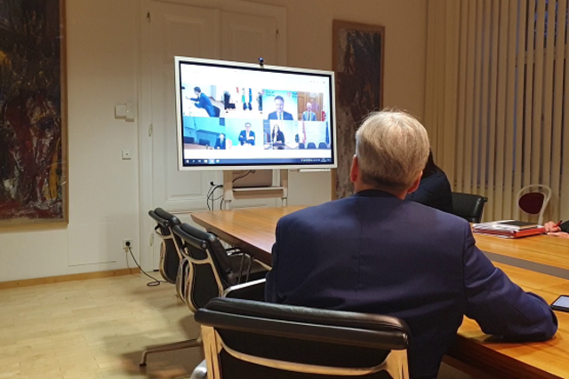 Heute wieder: Video-Konferenz der Landeshauptleute mit der Bundesregierung | Foto: LPD Kärnten