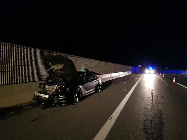 Verkehrsunfall auf der S33. | Foto: Freiwillige Feuerwehr Grafenwörth