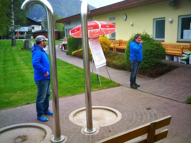 Auch bei den internen Treffen der Wasserretter herrscht vergrößerter Sicherheitsabstand.