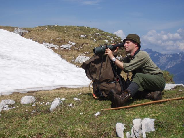 Franz Humpl, Bezirksjägermeister und Leiter der Genossenschaftsjagd Spital am Pyhrn