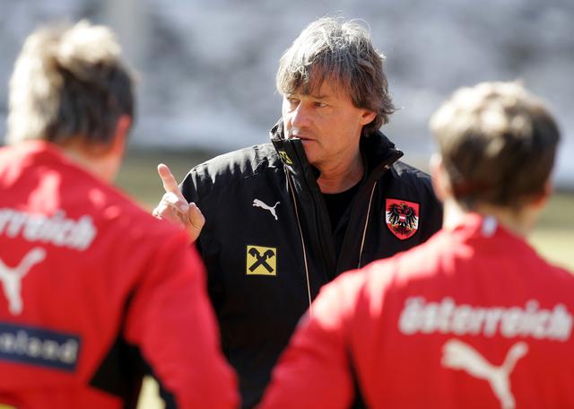 Der Höhepunkt seiner Trainerkarriere war die Berufung zum ÖFB-Teamchef!