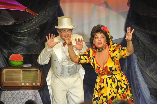 Die neue Theatersaison in Meidling starten Tamara Trojani und Konstantin Schenk mit dem Stück "Amore Mio".