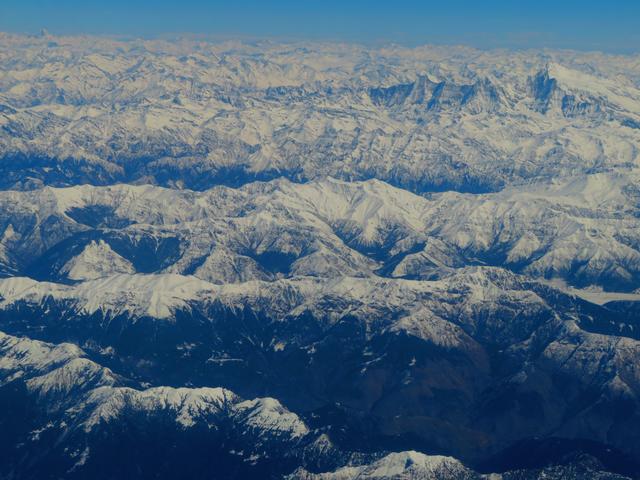 Unendliche Weite, die Bergwelt des Himalaya.