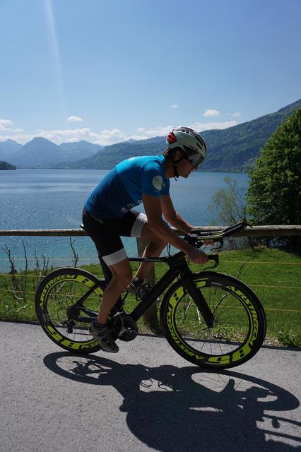 Traumhafte Kulisse für einen Triathlon: Das Flachgauer Seenland.