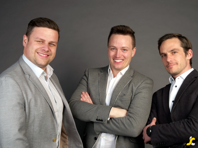 Das solbytech-Gründungstem: (v.l.) Gerald Eder, Manuel Dorfer, Florian Dodegge | Foto: Solbytech
