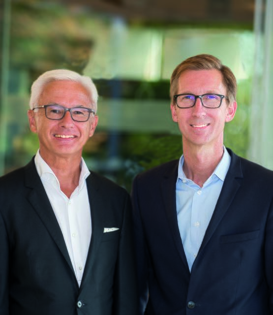 Führungsteam der KSW-Steiermark: Fritz Möstl (l.) und Klaus Gaedke