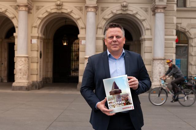 Gemeinsam mit Experten und Bürgern entwarf die Grazer SPÖ rund um Michael Ehmann das Zukunftskonzept "graz2035". | Foto: idlab media gmbH