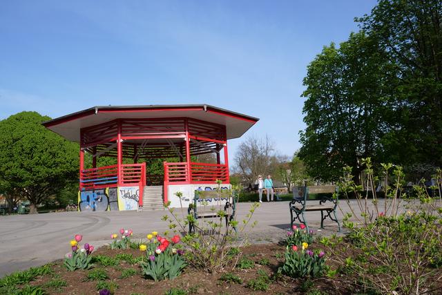 Rund um den Augarten-Pavillion werden die Foodtrucks stehen. | Foto: KK
