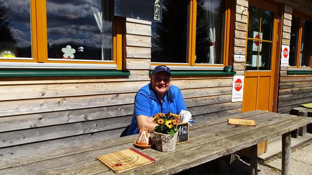 Bei Schönwetter sitzt man natürlich gerne auf der Terrasse und ... | Foto: S.Plischek