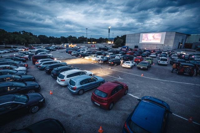 Das Autokino begeisterte die Besucher. | Foto: Matthias Köstler