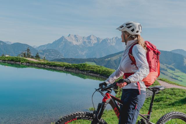 Ein umfangreiches Angebot an Bikestrecken wird geboten.