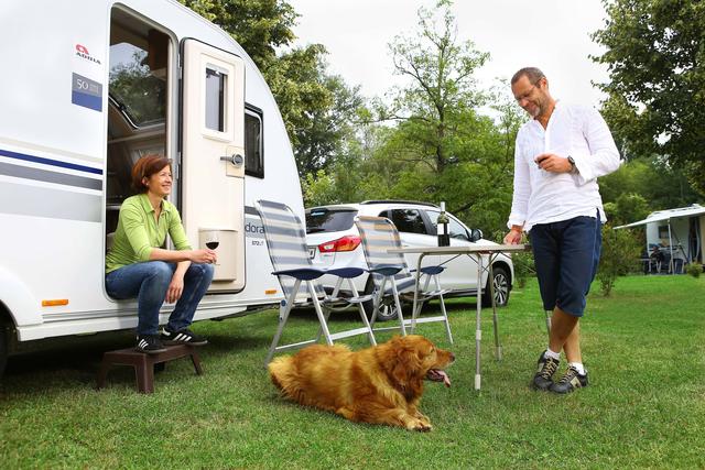 Tierisches Vergnügen ist beim Campen für Zwei- und Vierbeiner garantiert.