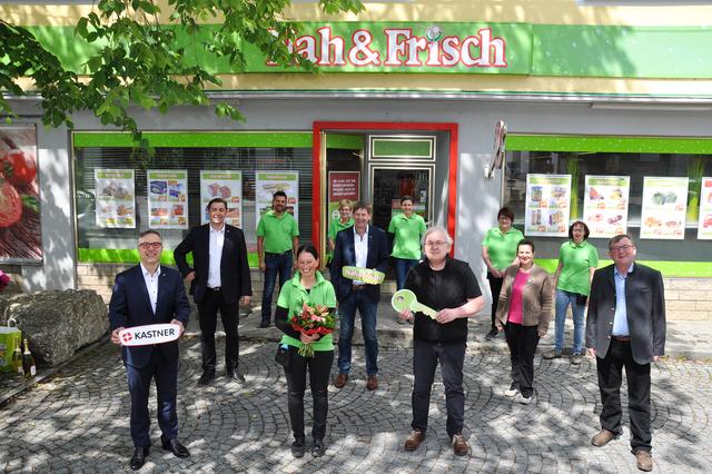Christof Kastner, Elmar Ruth, Franz Wagner, Andrea Wagner, Edeltraud Haberecker, Andreas Blauensteiner, Andrea Haag, Kurt Strommer, Waltraud Holzmann, Sonja Hörth, Margit Stöger, Bürgermeister Josef Wagner (v.l.).