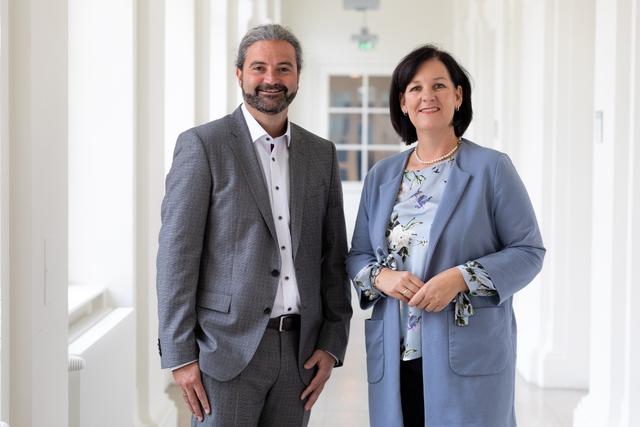 Liste Fritz-Klubobfrau Andrea Haselwanter-Schneider und Liste Fritz-Landtagsabgeordneter Markus Sint