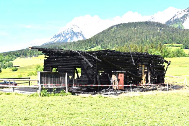 Auch der Koasastadl war Ziel einer Brandstiftung.