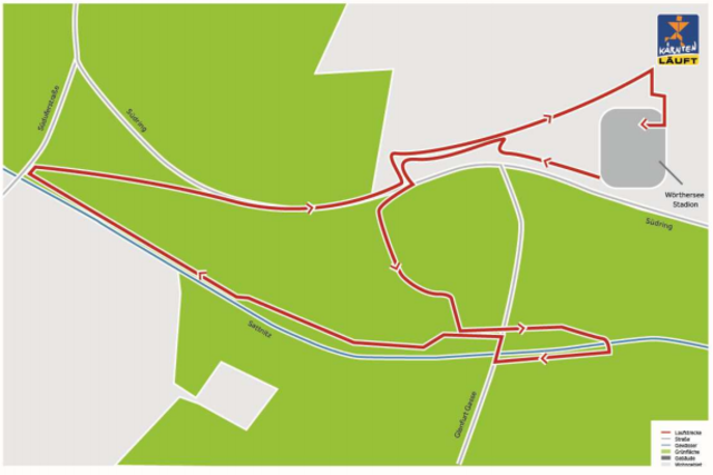5 Kilometer-Schleife
