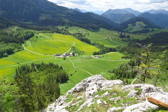 Das schöne Almenland vom Sonnstein aus