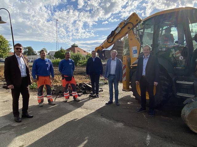 Weg mit dem Asphalt heißt es am Messegelände-Areal. | Foto: Pfaffeneder